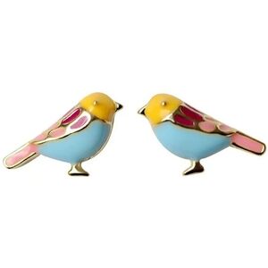 New! Brielle Gold Bird Post Earrings (1052) NWOT
